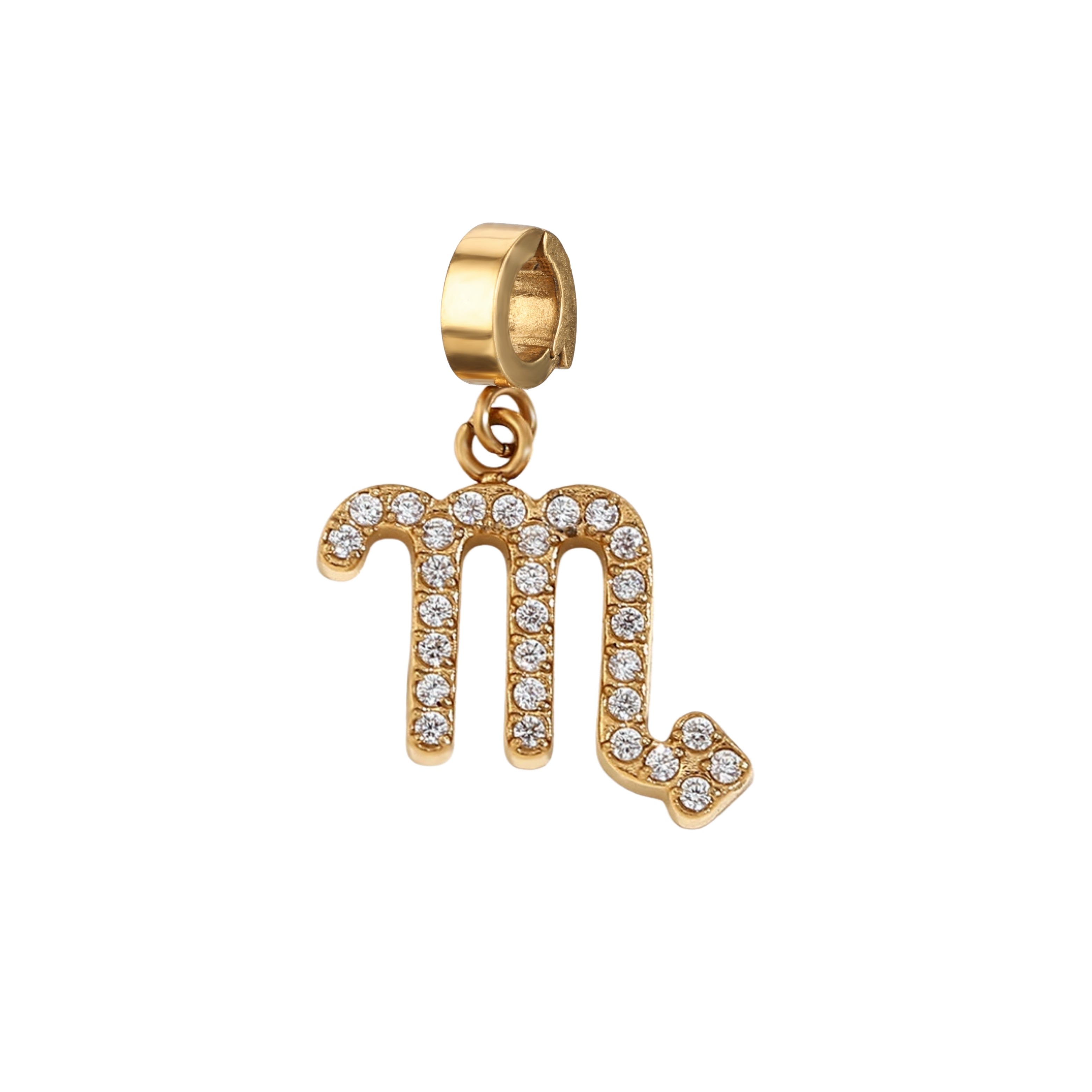 Orenza Scorpio Zircon Glow Charm - Crystal Zodiac Charm - The Astra Collection