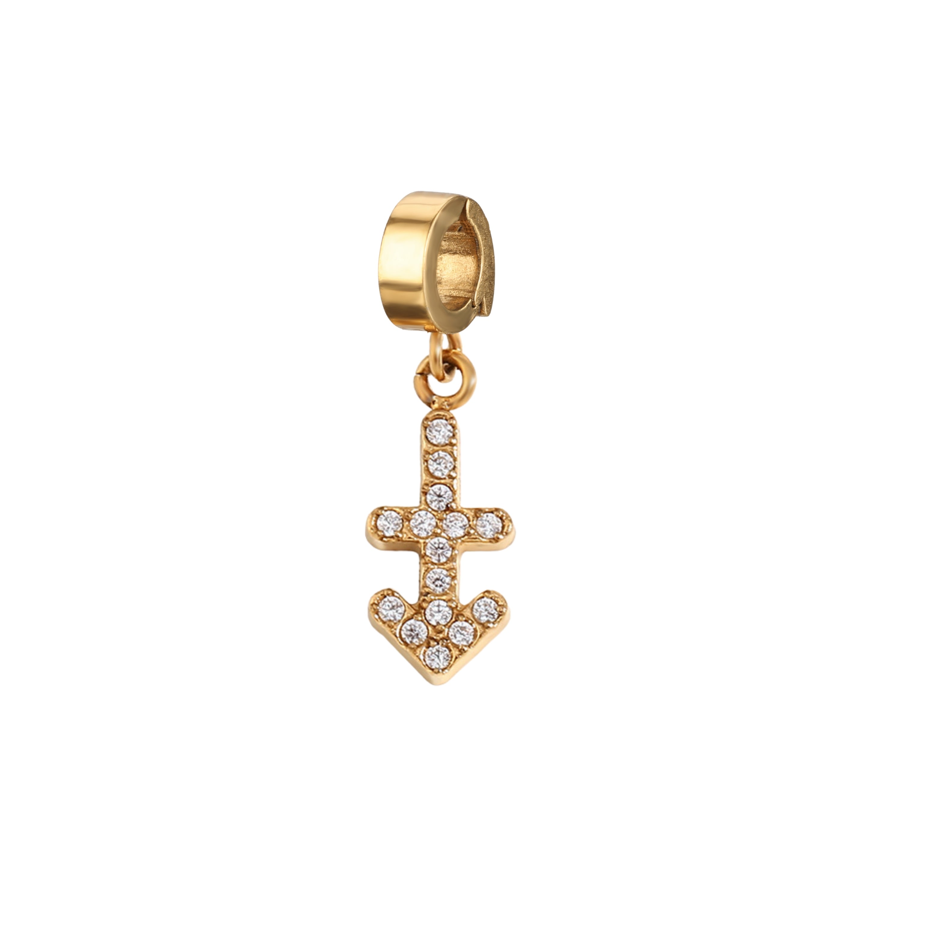 Orenza Sagittarius Zircon Glow Charm - Crystal Zodiac Charm - The Astra Collection