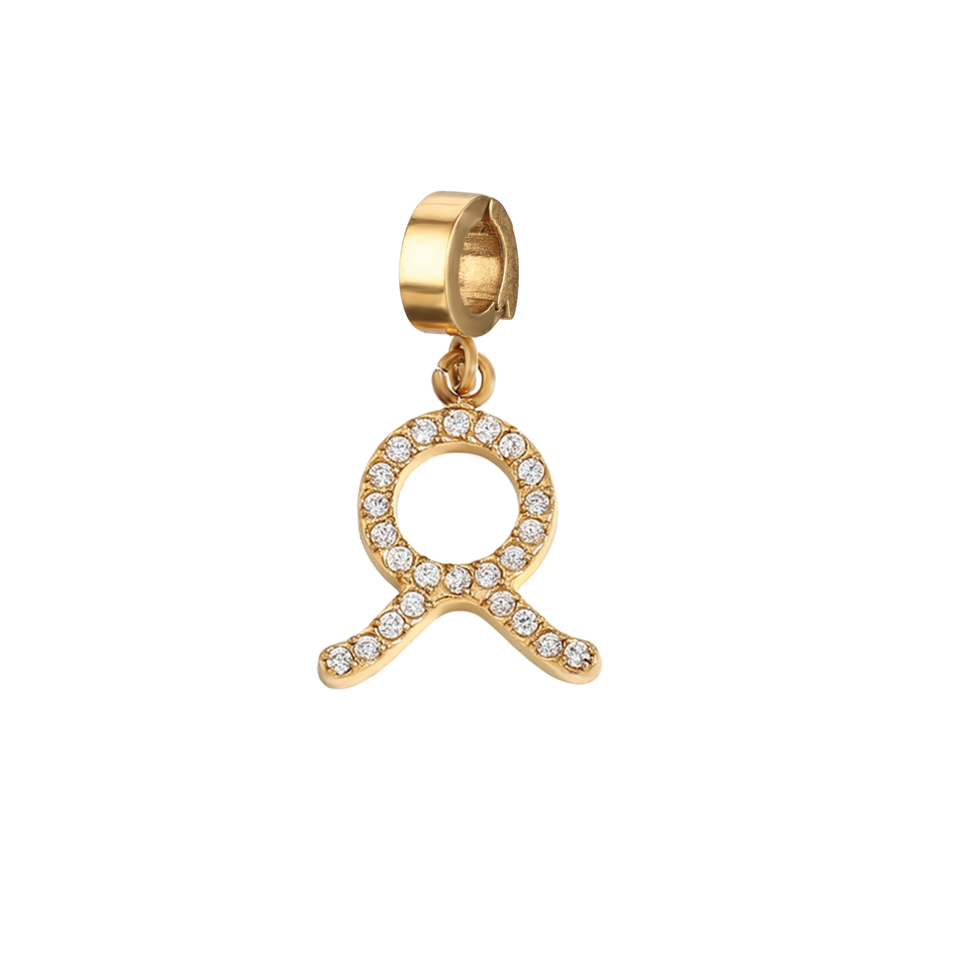 Orenza Taurus Zircon Glow Charm - Crystal Zodiac Charm - The Astra Collection