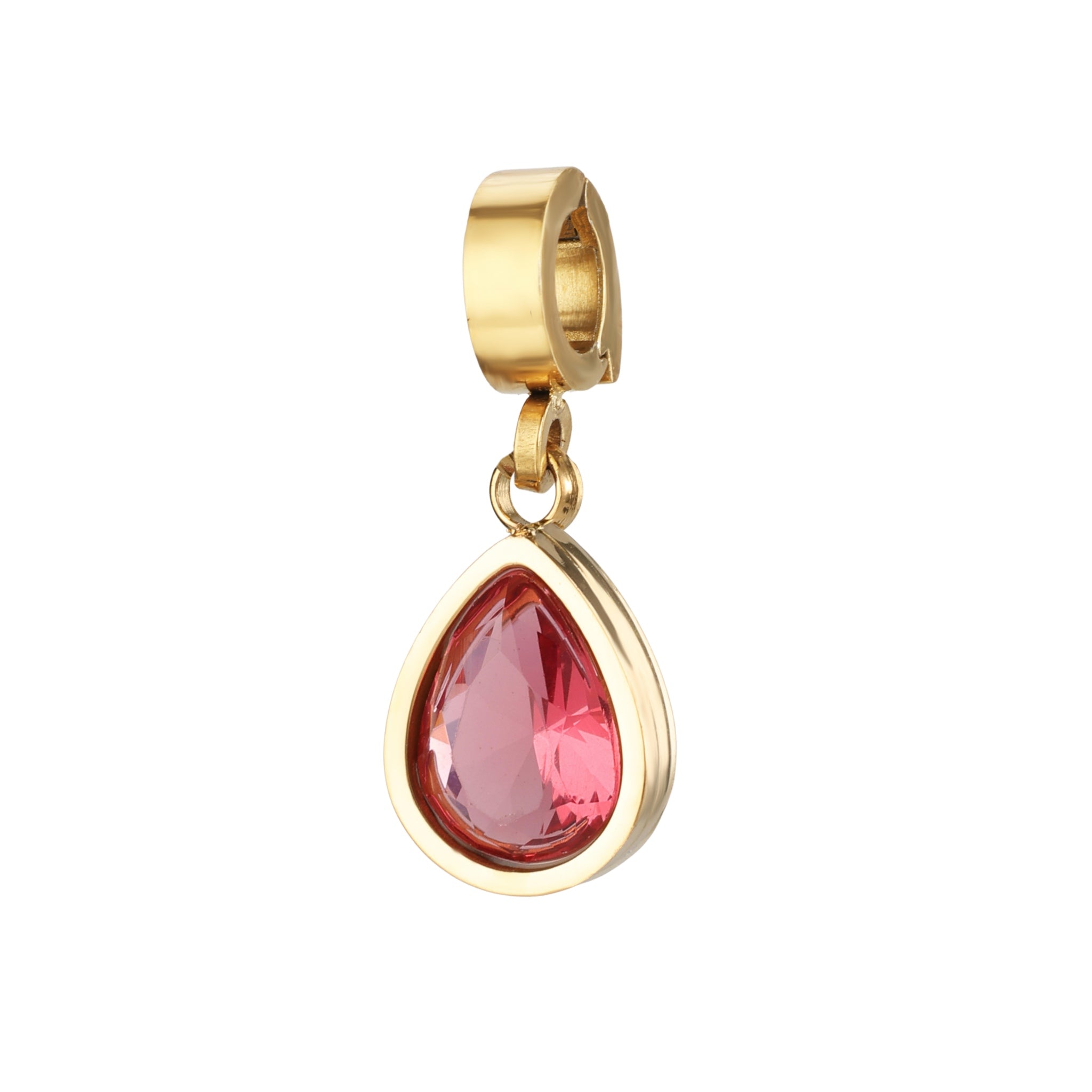 Orenza September Sapphire Drop Charm - Teardrop Birthstone Charm - The Droplet Collection