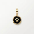 Paw Print Enamel Charm