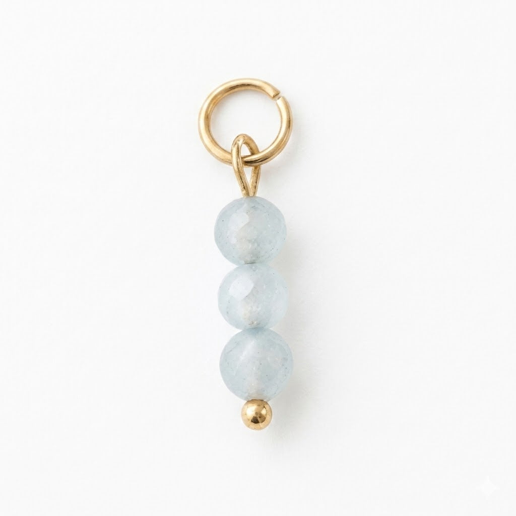 Orenza The Sky Charm - Light Blue Bead Charm - The Core Elements Collection