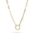 Orenza Link Gold Chain - 18K Gold Link Chain Necklace - Waterproof Jewelry USA