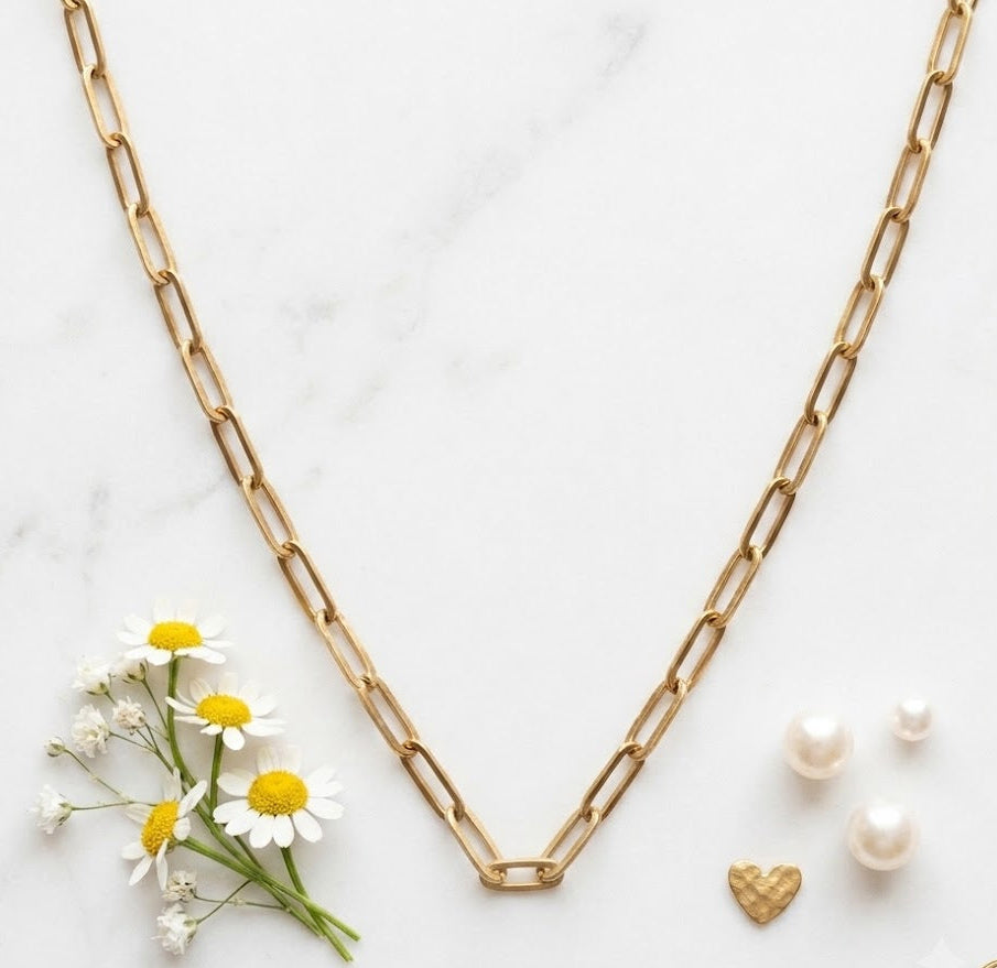 Paperclip Chain Necklace