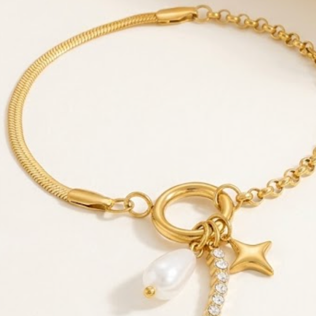 Celestial Charm Bracelet