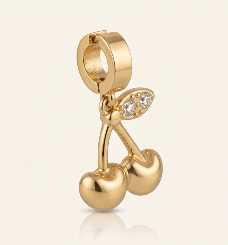 Orenza Gold Cherry Charm – Fruit Trend Charm 