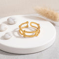 Orbit Double Band Ring